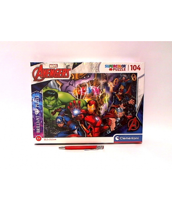 Clementoni Puzzle 104el brilliant Marvel 20181