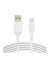 belkin Kabel PVC USB-A to Lightning 15cm White - nr 16