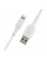 belkin Kabel PVC USB-A to Lightning 15cm White - nr 19