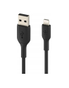 belkin PVC USB-A to Lig htning 1m Black - nr 10