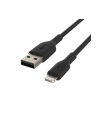 belkin PVC USB-A to Lig htning 1m Black - nr 3