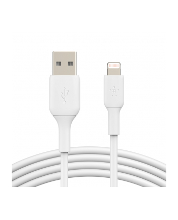 belkin Kabel PVC USB-A to Lig htning 1m White