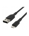 belkin PVC USB-A to Lig htning 2m Black - nr 12