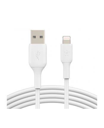 belkin Kabel PVC USB-A to Lightning 2m White