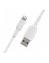 belkin Kabel PVC USB-A to Lightning 2m White - nr 7