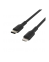belkin Kabel PVC USB-C to Lightning 1m Black - nr 8