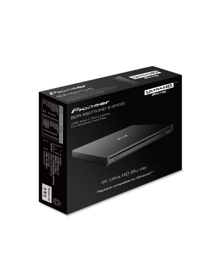 pioneer Nagrywarka BDR-XS07UHD B-R ZEW Recoreder Czarna główny
