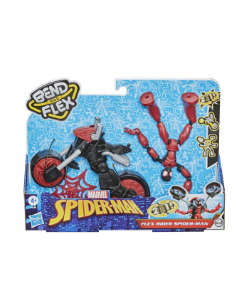 Spiderman Bend and Flex, Flex Rider Spider-Man i motocykl 2w1 F0236 HASBRO