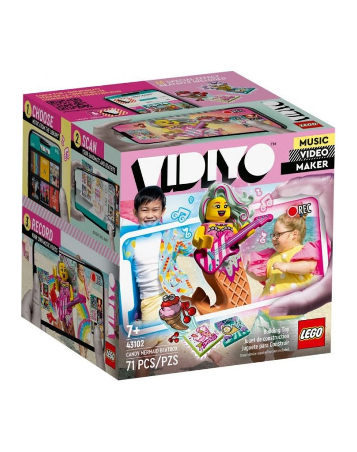 LEGO 43102 VIDIYO Candy Mermaid BeatBox główny