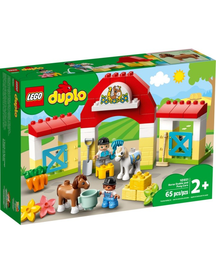 LEGO 10951 DUPLO Town Stadnina i kucyki p3 główny