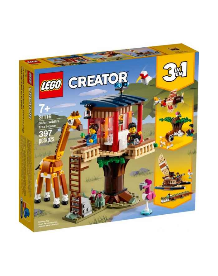 LEGO 31116 CREATOR Domek na drzewie na safari p4 główny