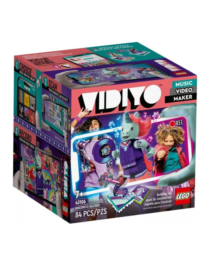 LEGO 43106 VIDIYO Unicorn DJ BeatBox główny