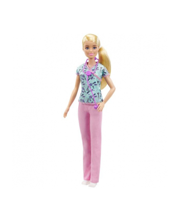 Lalka Barbie Kariera Pielęgniarka GTW39 DVF50 MATTEL
