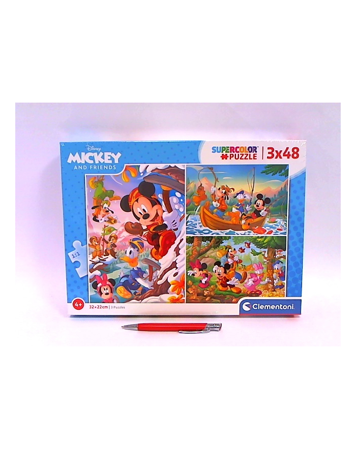 Clementoni Puzzle 3x48el Mickey i Przyjaciele 25266 główny