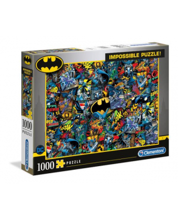 Clementoni Puzzle 1000el Impossible Batman 39575