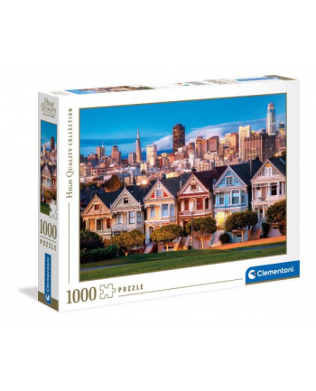 Clementoni Puzzle 1000el Malowane domy amerykańskich kobiet 39605