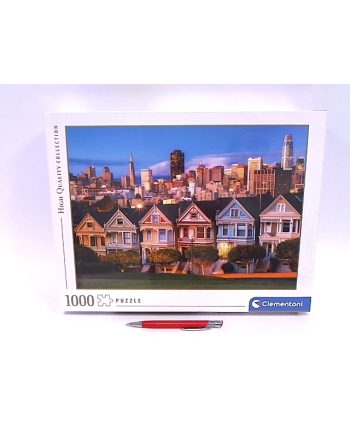 Clementoni Puzzle 1000el Malowane domy amerykańskich kobiet 39605
