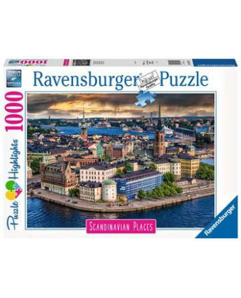 Puzzle 1000el Skandynawskie miasto widok 167425 RAVENSBURGER nr 2