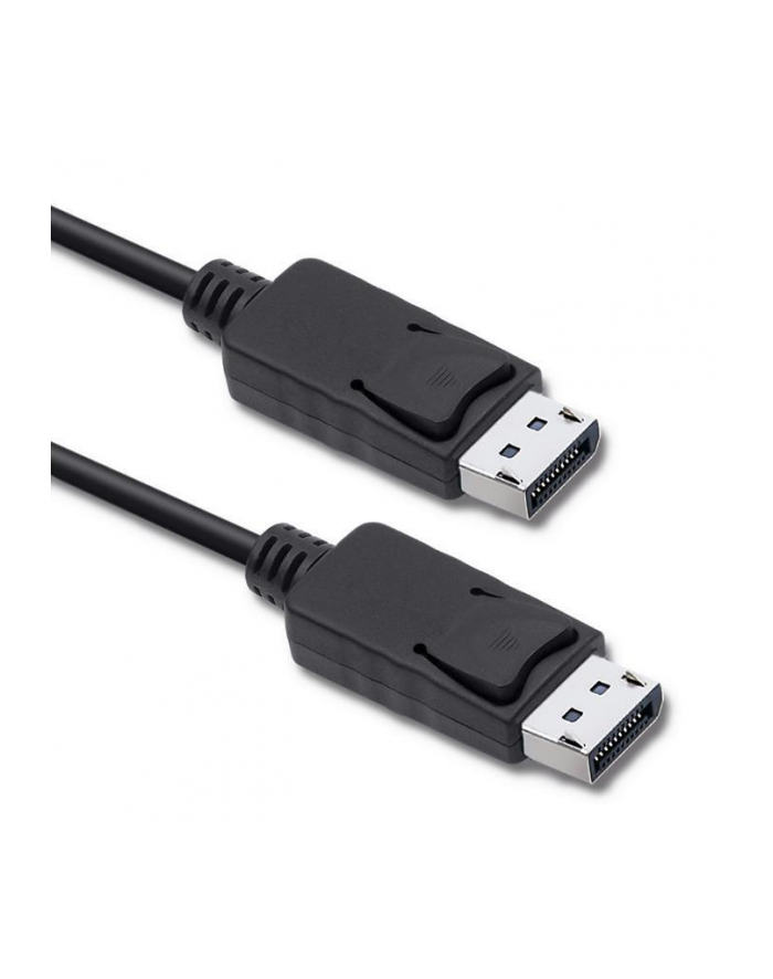 qoltec Kabel DisplayPort v1.2 męski | DisplayPort v1.2 męski | 4K | 1.5m główny