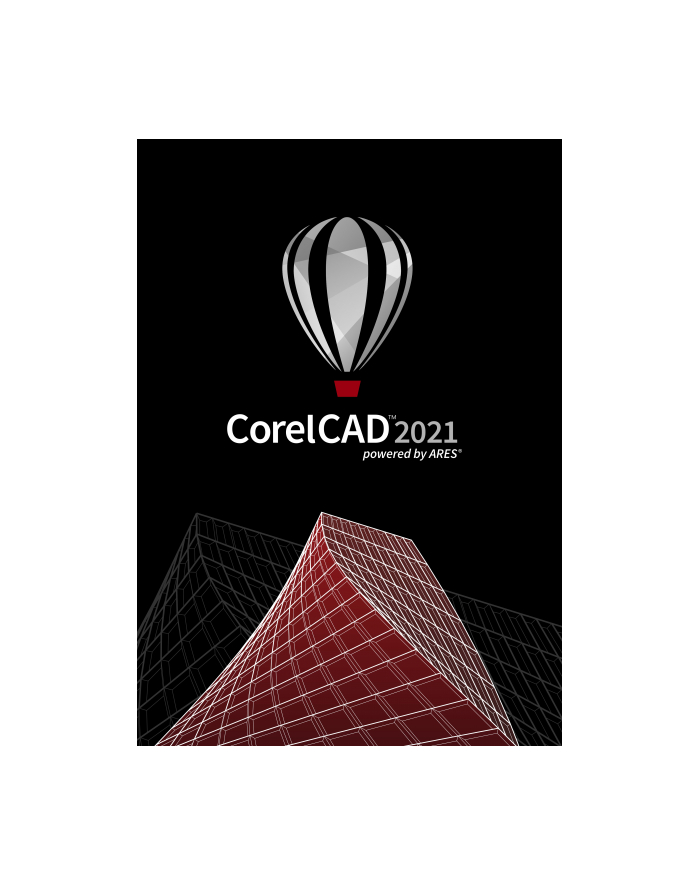 CorelCAD 2021PL Win/Mac DVD Box    CCAD2021MLPCM główny
