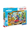 Clementoni Puzzle 24el Maxi podłogowe Mickey i Przyjaciele 24218 - nr 2