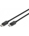 assmann electronic ASSMANN DisplayPort connection cable DP M/M 3m w/lock UHD 8K Vers. 1.3/1.4 bl - nr 27