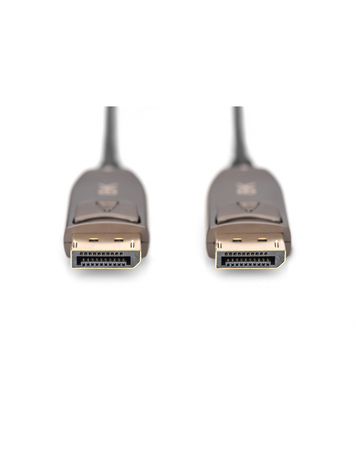 assmann electronic ASSMANN DisplayPort AOC Hybrid-fiber connection cable M/M 15m UHD 8K60Hz CE gold bl główny
