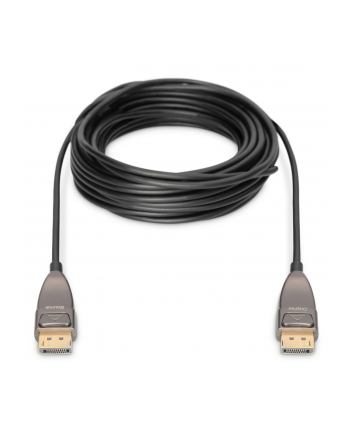 assmann electronic ASSMANN DisplayPort AOC Hybrid-fiber connection cable M/M 20m UHD 8K60Hz CE gold bl