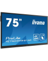 iiyama Monitor wielkoformatowy TE7504MIS-B1AG 75cali PureTouch-IR, IPS, 24/7, 4K, USB-C - nr 19