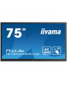 iiyama Monitor wielkoformatowy TE7504MIS-B1AG 75cali PureTouch-IR, IPS, 24/7, 4K, USB-C - nr 1