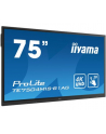 iiyama Monitor wielkoformatowy TE7504MIS-B1AG 75cali PureTouch-IR, IPS, 24/7, 4K, USB-C - nr 2