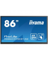 iiyama Monitor wielkoformatowy TE8604MIS-B1AG 86cali PureTouch-IR, IPS, 24/7, 4K, USB-C - nr 1