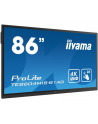 iiyama Monitor wielkoformatowy TE8604MIS-B1AG 86cali PureTouch-IR, IPS, 24/7, 4K, USB-C - nr 20