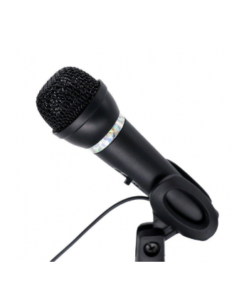 GEMBIRD Condenser microphone with desk-stand Kolor: CZARNY