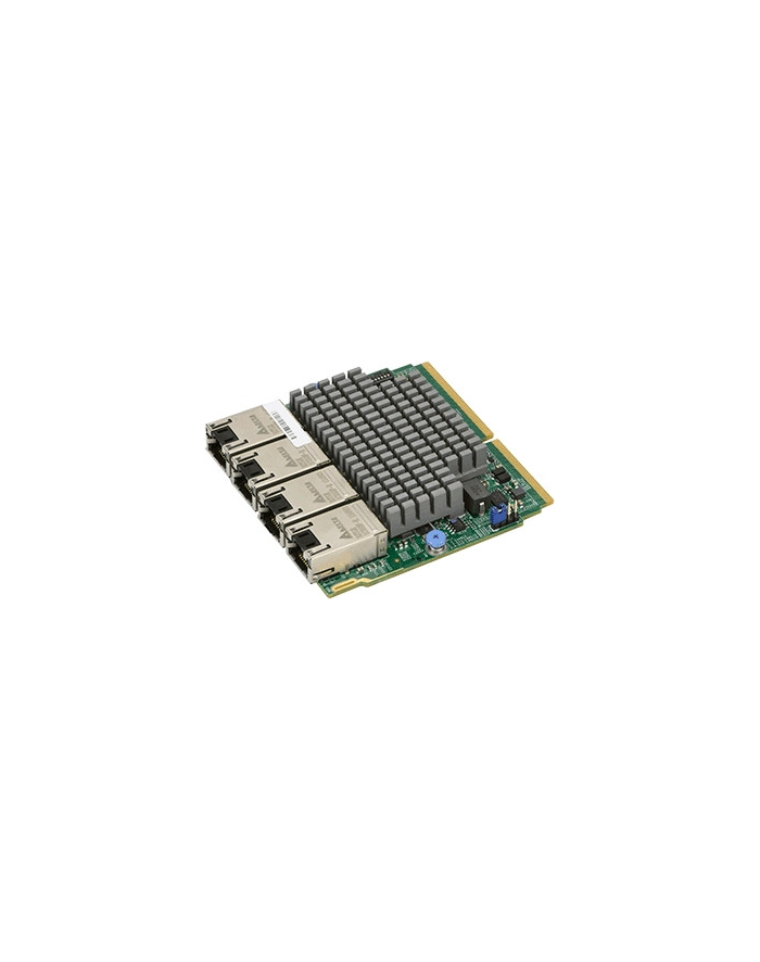 super micro computer SUPERMICRO SIOM 4-port 10G RJ45 Intel X550 with 1U bracket Retail główny