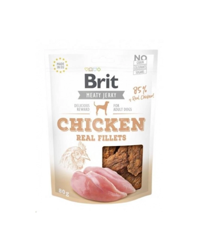 BRIT JERKY Chicken Fillets 80g główny
