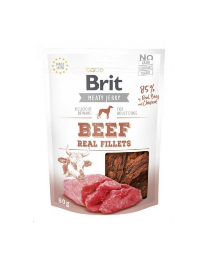 BRIT JERKY Beef Fillets 80g główny