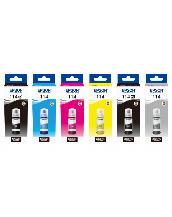 EPSON 114 EcoTank Grey ink bottle główny