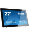 IIYAMA T2735MSC-B3 27inch PCAP 10P Touch 1920x1080 IPS panel Flat Bezel Free Glass Front VGA HDMI DP USB 3.0-Hub - nr 30