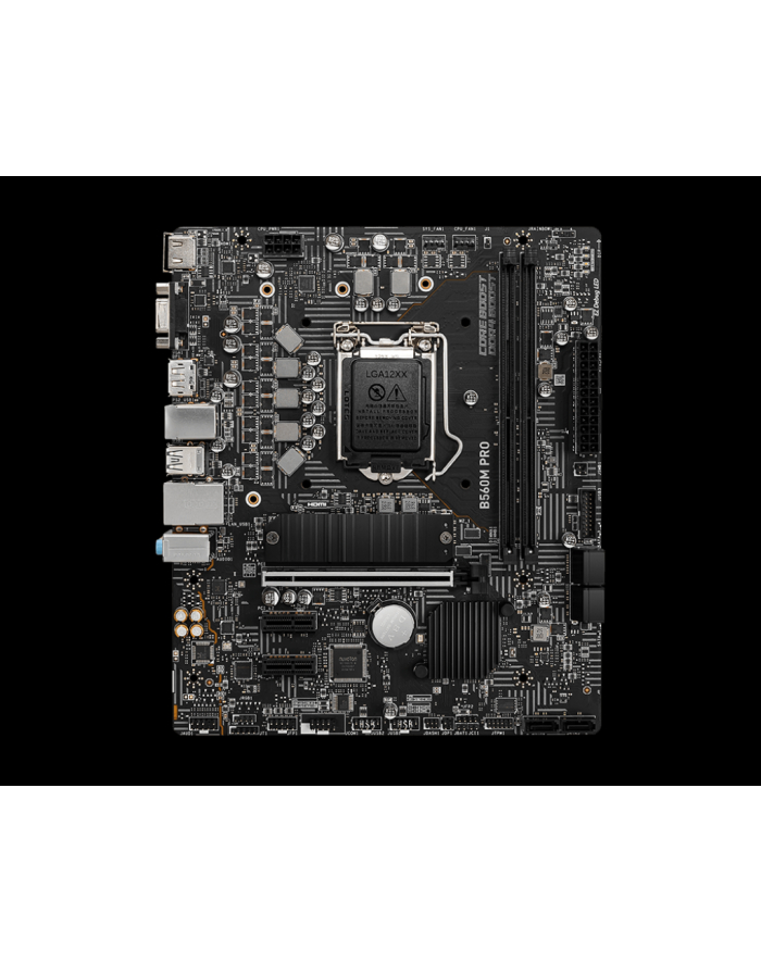 MSI B560M PRO Socket 1200 DDR4 up to 64GB 6xUSB 2.0 6xUSB 3.2 główny