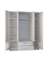 top e shop SZAFA ROMANA 160X205 BIAŁA BEZ LUSTRA - nr 2