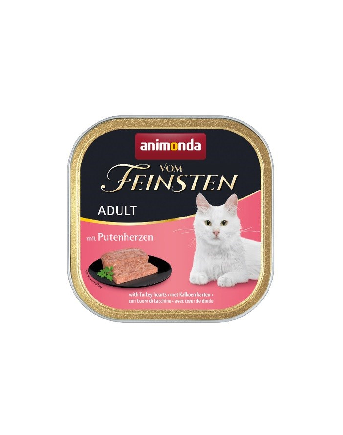 ANIMONDA Vom Feinsten Cat serca indyka 100g główny