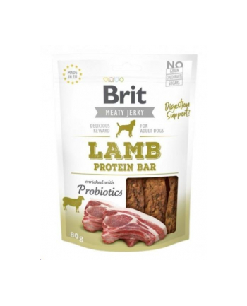 BRIT JERKY Lamb Protein Bar 80g