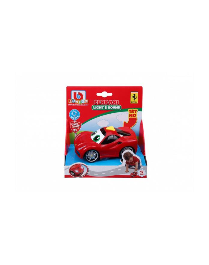 pulio Bburago junior 81002 Autko ze światłem i dźwiękiem Ferrari 488 GTB główny