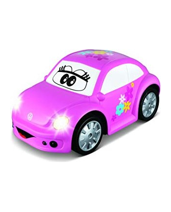 pulio Bburago junior 92003 Auto na podczerwień VW Beetle różowy