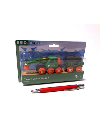 ravensburger RAV Brio Dźwig i wagon 698006 33698