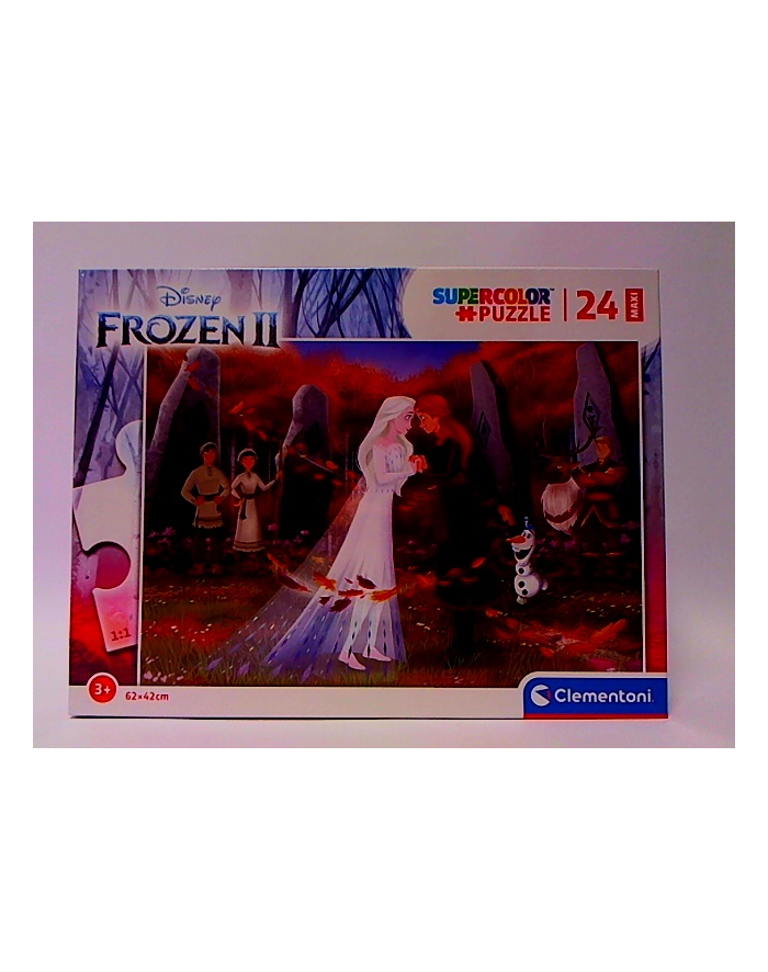 clementoni CLE puzzle 24 maxi SuperKolor Frozen2 24217 główny