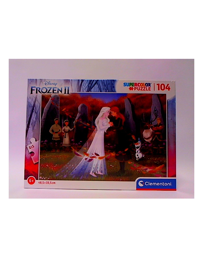 clementoni CLE puzzle 104 SuperKolor Frozen2 25719 główny