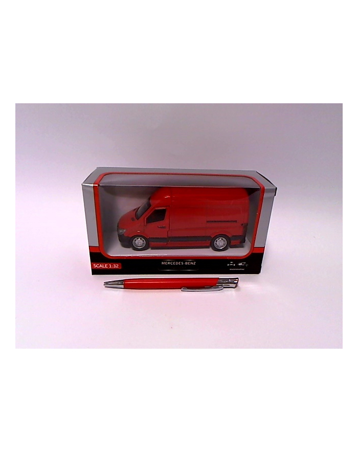 daffi Model MercedesBenzSprinter 1:32 czerw B-947 29477 główny