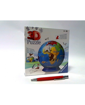 ravensburger RAV puzzle 3D Kula 72 Dziecinny globus 118403